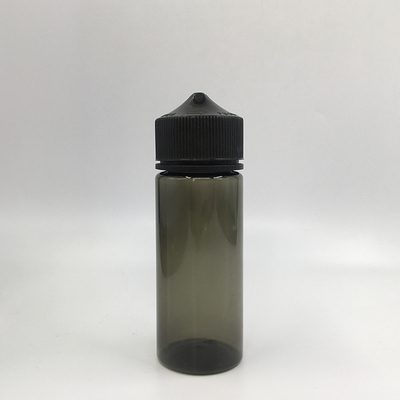 E Botella líquida con tapa de tornillo transparente con forma redonda Cuello a prueba de niños Varias capacidades