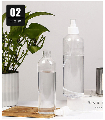 Botellas portátiles de plástico PET para viajes de varios tamaños