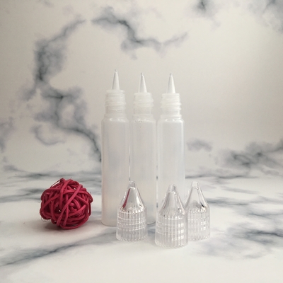 Botellas de líquido redondas E personalizadas con tapa de tornillo en varias capacidades