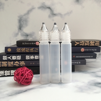 Botellas de líquido redondas E personalizadas con tapa de tornillo en varias capacidades