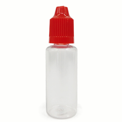 Botellas de líquido PET redondas con tapa a prueba de niños