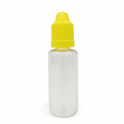Botellas de líquido PET redondas con tapa a prueba de niños