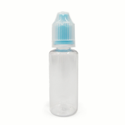 Botellas de líquido PET redondas con tapa a prueba de niños