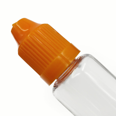 Botellas de líquido PET redondas con tapa a prueba de niños