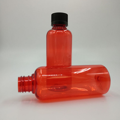 Botellas de plástico con tapa de tornillo con capacidad de 15 ml 30 ml 50 ml 70 ml 80 ml 100 ml