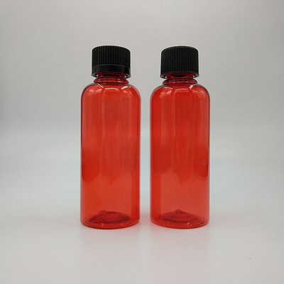 Botellas de plástico con tapa de tornillo con capacidad de 15 ml 30 ml 50 ml 70 ml 80 ml 100 ml