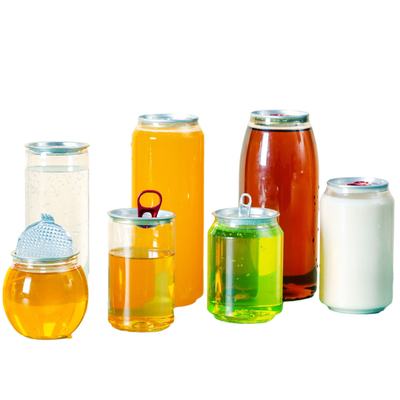 Parafusos redondos cuadrados en las botellas de té de leche con tapa Capacidad de 0,5 kg con características de aislamiento / prueba de fugas