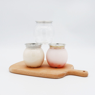 Parafusos redondos cuadrados en las botellas de té de leche con tapa Capacidad de 0,5 kg con características de aislamiento / prueba de fugas