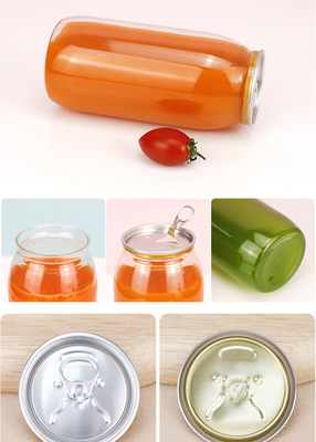 A prueba de fugas Botellas de plástico aisladas de leche para té Cuadradas redondas y transparentes Torso con tapa 120 ml 250 ml 350 ml 500 ml
