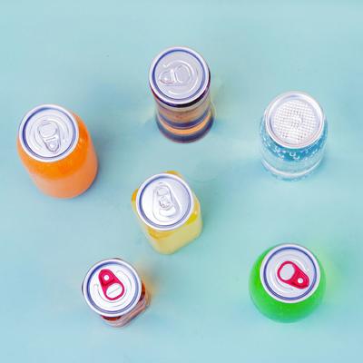 Proof de fugas Modernas botellas de té de leche Diseño claro con mango de forma cuadrada redonda incluido