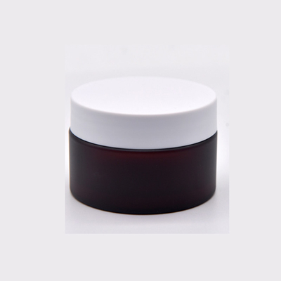 Fabrica de plástico negro envasado cosmético crema para ojos Jar con tapas para la crema para el cuidado de la piel