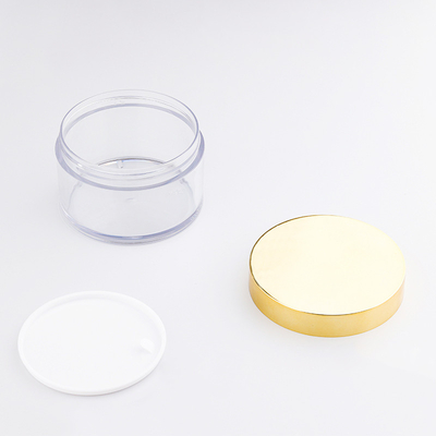 Jarrón cosmético transparente personalizable Conjunto de varios tamaños para maquillaje cuidado de la piel Sello sensible a la presión