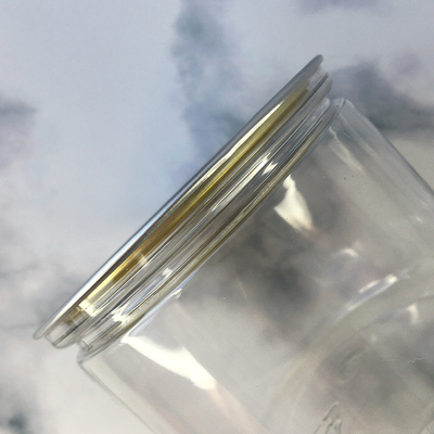 Jarras cosméticas de plástico liso personalizadas en varias capacidades para cuidado personal