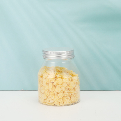 2 oz de frascos de plástico transparentes con tapas opcionales