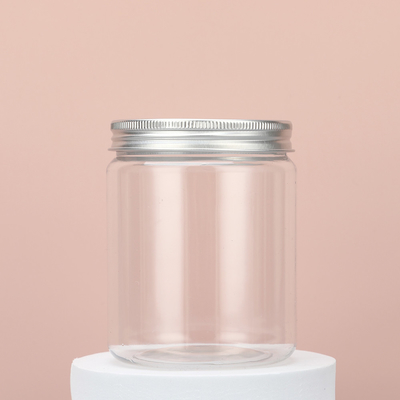 Envase de plástico vacío para cosméticos, frasco redondo de crema para el cuerpo 150 g 200 g 250 g 8 oz frascos de acondicionador para el cabello
