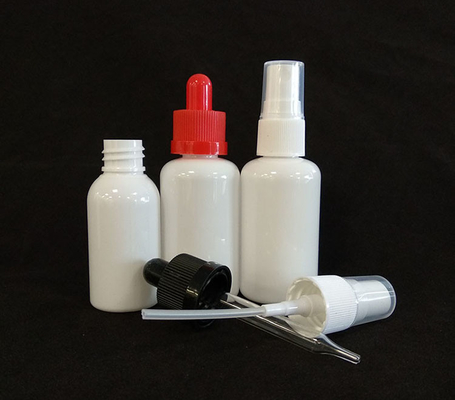 Botellas redondas transparentes de plástico PET para limpieza en el hogar