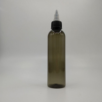 Botellas de goteo transparentes de 100 ml con tapa a prueba de niños