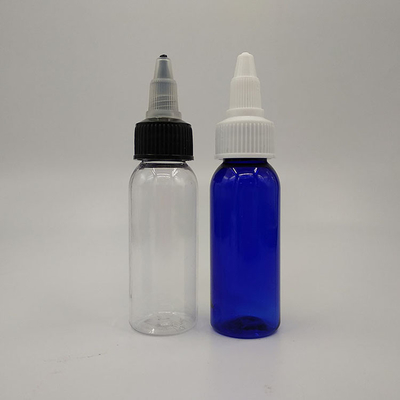 Botellas de vidrio de 10 ml-120 ml con tapa de tornillo con logotipo personalizado de 50 ml con superficie lisa
