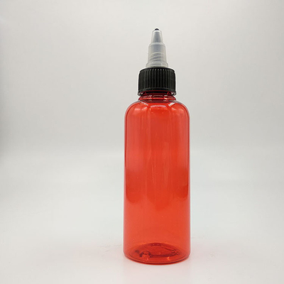 Botellas de goteo de vidrio personalizadas rojas para dispensar líquidos con precisión