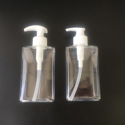 Botella de PET para cosméticos con tapa de tornillo de 24 mm y filtro de seda