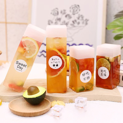 Aislamiento Botellas de té de burbujas para limpieza sin problemas y almacenamiento seguro