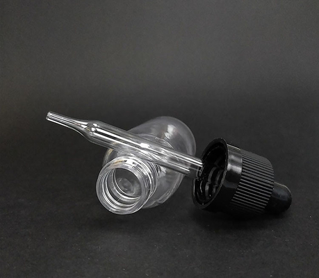 Botellas de vidrio reutilizables para goteadores de aceite esencial con bureta de vidrio