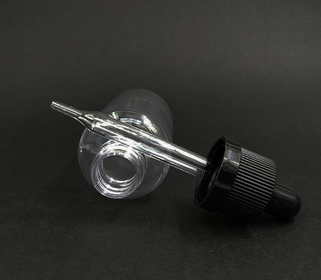 Dispositivos de goteo con tapa de tornillo para suero y aceites esenciales con superficie lisa
