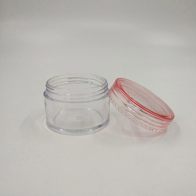 Jarrones cosméticos de plástico personalizados de 100 ml con marca personalizable