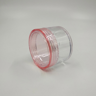 Jarrones cosméticos de plástico personalizados de 100 ml con marca personalizable