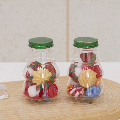 8oz 12oz 16oz botella redonda de jugo plástico embalaje para bebidas con tapa de tornillo nueva botella vacía mascota