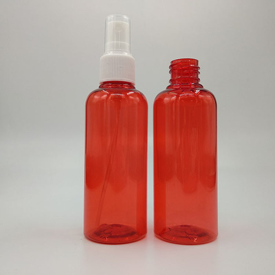 Botella de pulverización de plástico PET transparente de 10 ml con superficie lisa