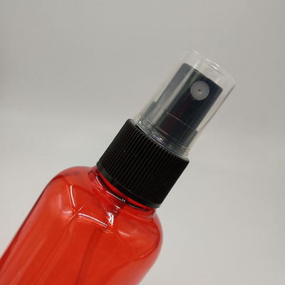 Botella de pulverización de plástico PET transparente de 10 ml con superficie lisa