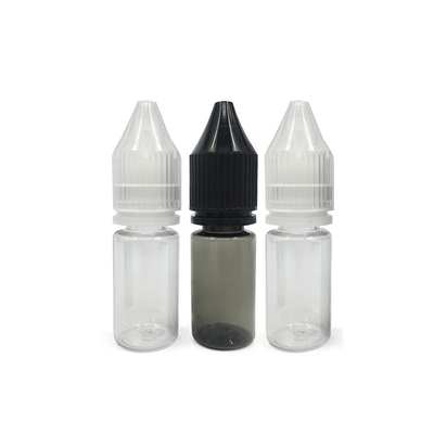 Tamaño del cuello 18 mm Logotipo personalizado con pantalla PET Impreso Botellas pequeñas para líquidos 100 ml