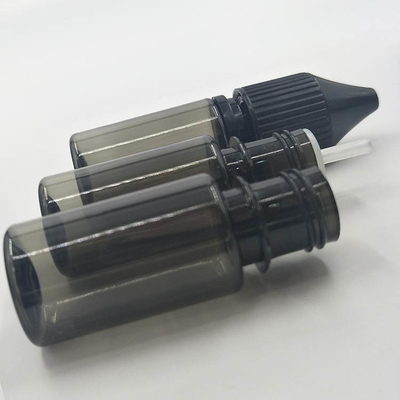Tiro redondo 10ml 15ml 30ml 60ml 80ml tapa de tornillo de 100ml botella de líquido transparente E