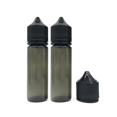 Capacidad Botellas de líquido PET personalizadas Impresas E redondas a prueba de niños