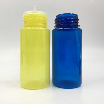 10 ml a 100 ml Impresión a color personalizada con tapa de tornillo Botella de líquido a prueba de niños para E líquido