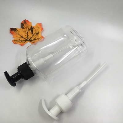 Botella de bomba PET de 24 mm con tapa de bomba para envases cosméticos