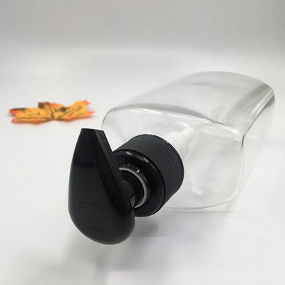 Botella de bomba PET de 24 mm con tapa de bomba para envases cosméticos