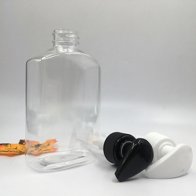 Botella de plástico PET con tapa de bomba para cosméticos lociones champús tonificantes y aceites esenciales