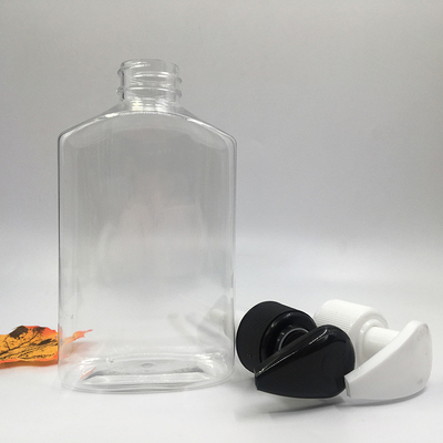 Botella de plástico PET con tapa de bomba para cosméticos lociones champús tonificantes y aceites esenciales