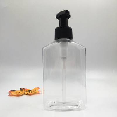 Color rosa 25,7g embalaje cosmético personalizado PET botella de bomba con tapa de tornillo