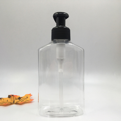 25.7g Botella de plástico rosa con bomba y estampado en caliente para cosméticos