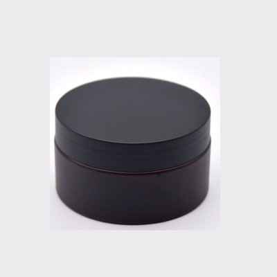 Envase cosmético de plástico transparente de 150 ml / soporte de plástico cosmético con superficie lisa