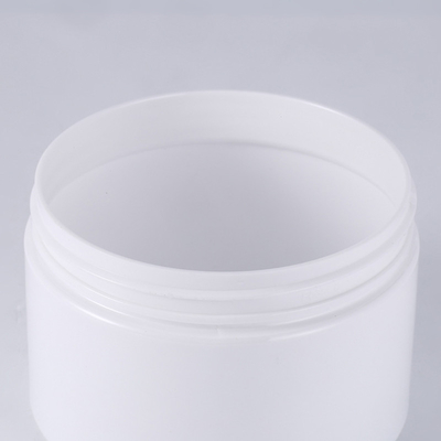 Jarrón cosmético de plástico transparente con sello sensible a la presión o de papel para ungüentos y cremas