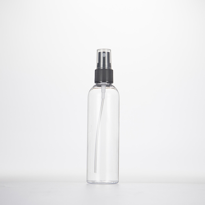 Botella de pulverización de plástico PET transparente ecológica para el día 10ml 15ml 30ml 50ml 60m 70ml 100ml 200ml 500ml