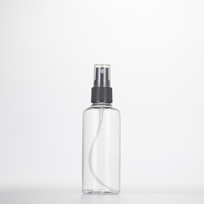 Botella de pulverización recargable de plástico redondo PET vacía de 10 ml a 500 ml