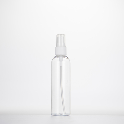 Botella de plástico PET transparente para aerosoles de viaje con capacidad de 10 ml a 500 ml