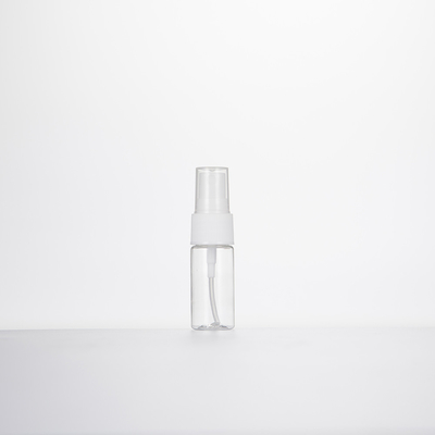 Botella de plástico PET transparente para aerosoles de viaje con capacidad de 10 ml a 500 ml