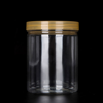 Contenedores de frascos de plástico transparentes de 8 oz para envases