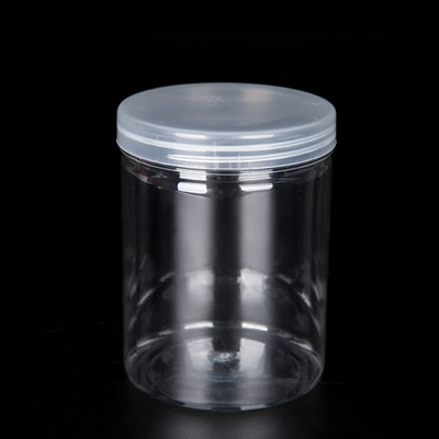Contenedores de frascos de plástico transparentes de 8 oz para envases